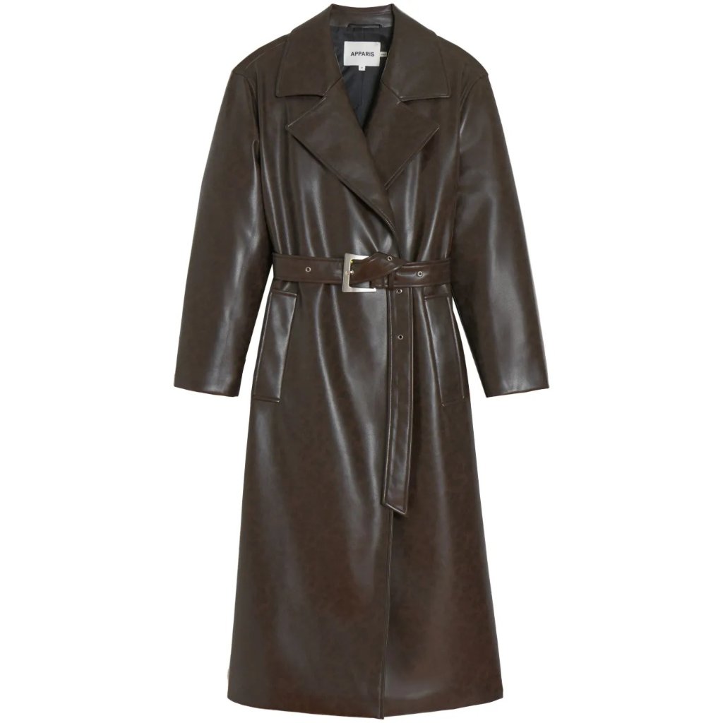 Apparis In Java Tate Trench Coat In Java